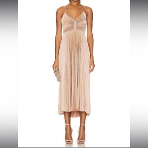 A.L.C. Gemini dress in color nude